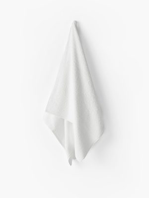 Reed Towel White