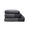 Plush Towel Charcoal Marle