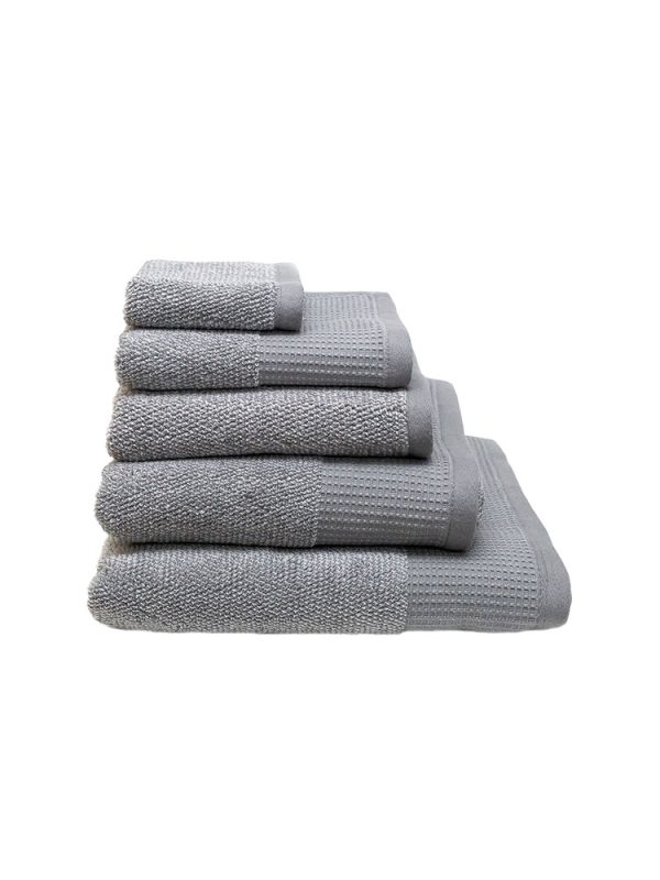 Plush Towel Grey Marle