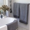 Plush Towel Charcoal Marle