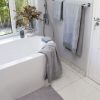 Plush Towel Grey Marle