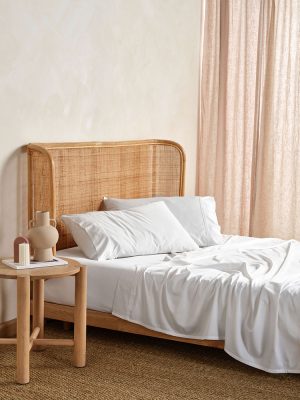 Elka Duvet Cover - White