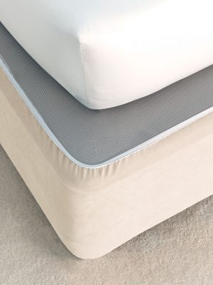 Faux Suede Bedwrap Cream