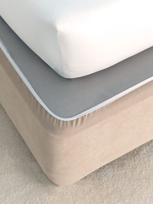 Faux Suede Bedwrap Linen