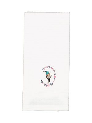 Honeybird Tea Towel - White