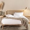 Double Layer Natural Waffle Throw