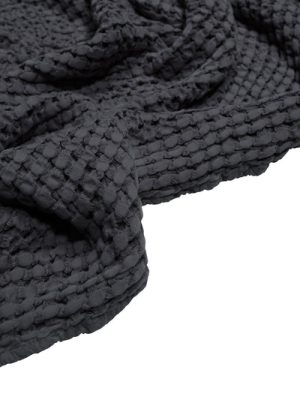 Double Layer Raven Waffle Throw