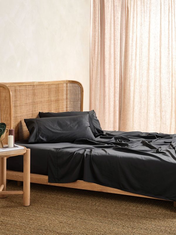 Elka Charcoal Pillow Cases