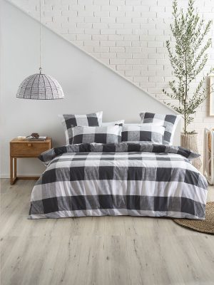 Alec Carbon Duvet Set