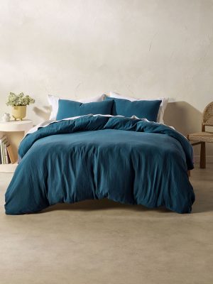 Galene Teal Duvet Set