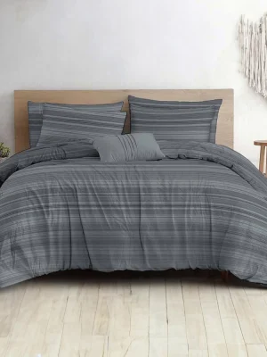 Hudson Grey Duvet Set