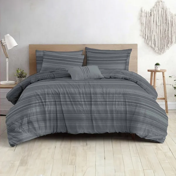 Hudson Grey Duvet Set