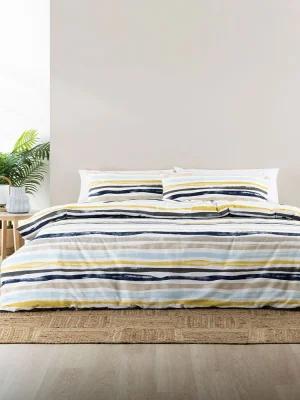 Brock Mustard Duvet Set
