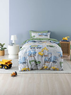 Bedtime Building Duvet Set