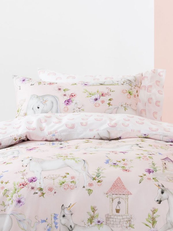 Unicorn Blossom Duvet Set