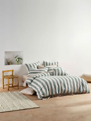 Vintage Stripe Duvet  Set