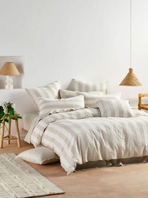 Vintage Stripe Duvet Set