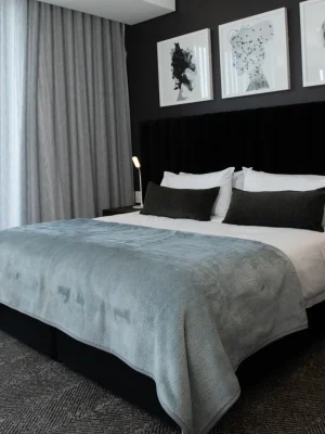 Belfiore Dove Plain Blanket