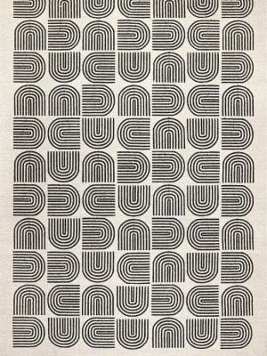 Arcade Domino Rug