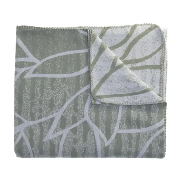 Amanda Biome Olive White  Throw