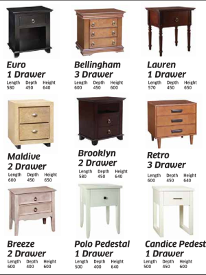 Various Pedestals