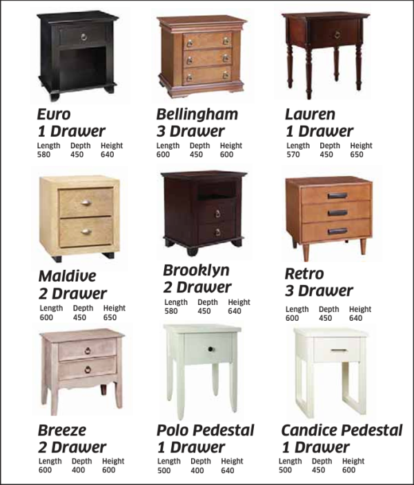 Various Pedestals