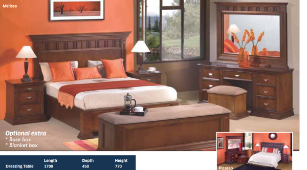 Piccaso Bedroom Suite