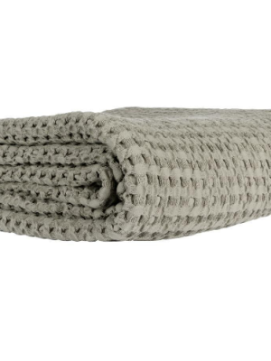 Double Layer Waffle Throw
