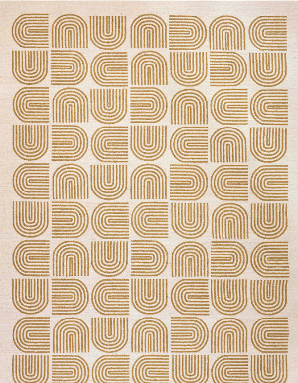 Arcade Goldrush Rug