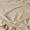 Surf Wash Taupe Fitted Sheet