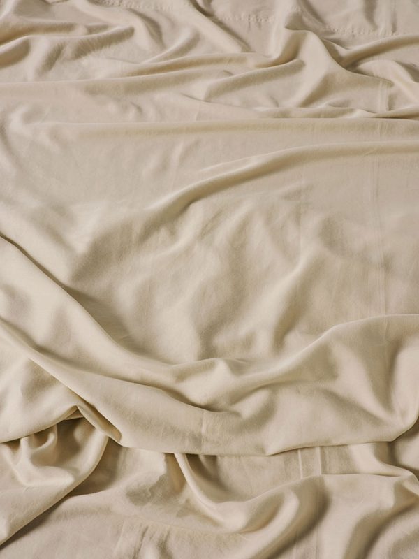 Surf Wash Taupe Fitted Sheet