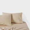 Surf Wash Taupe Fitted Sheet