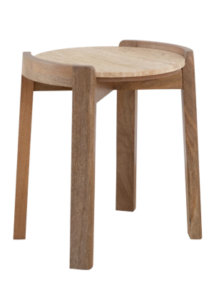 Curved Side Table