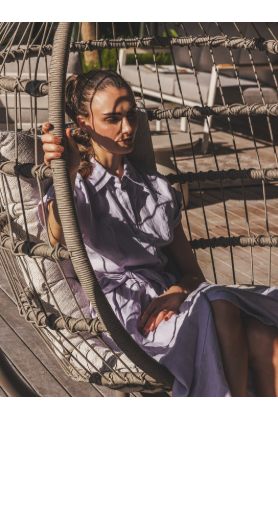 Flamenco Baguette Swing Chair