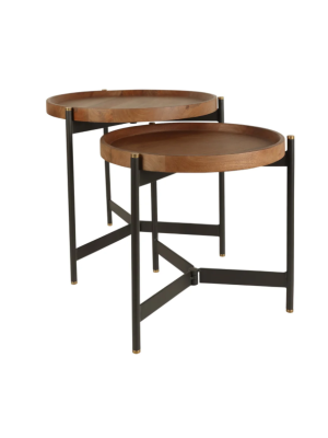 Roundhouse Side Table Set