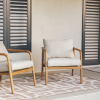 Anastacia Teak Occassional Chair