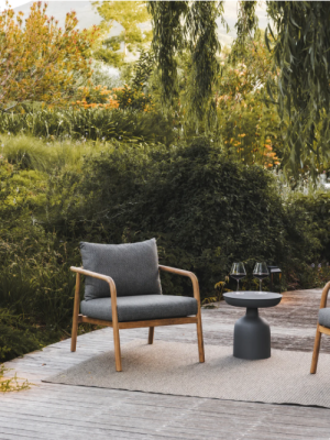 Anastacia Teak Occassional Chair