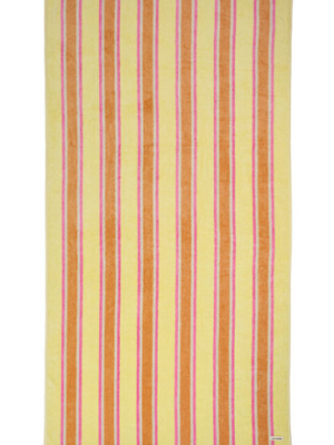 Brazil Yellow Beach Towel