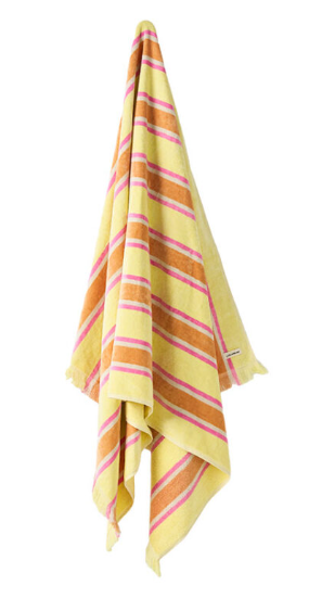 Brazil Yellow Beach Towel