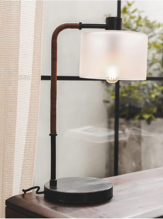 Flare Marble Desk Lamp