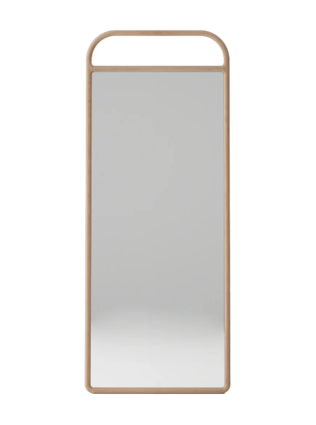 Imperial Oak Floor Mirror
