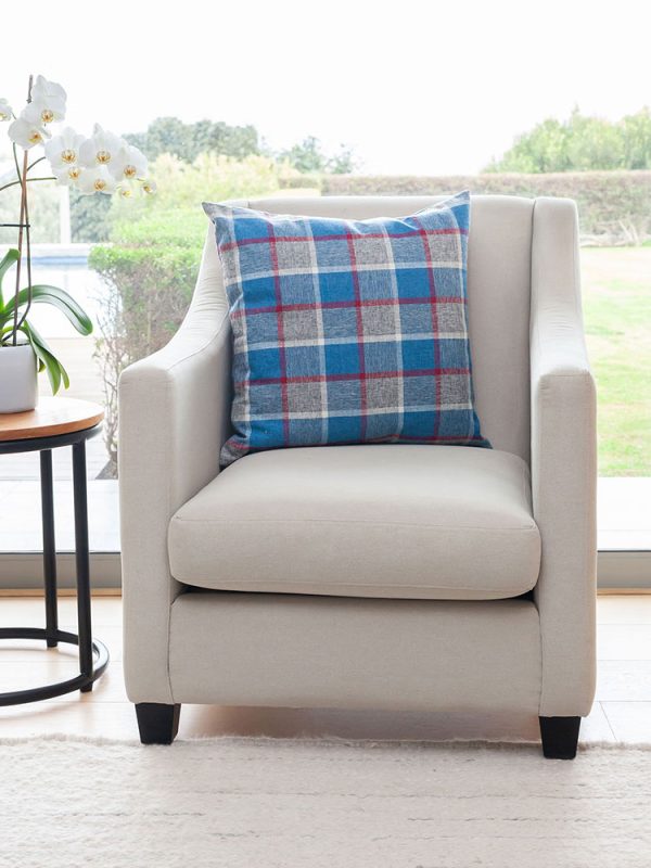 Checkmate Scatter Cushions - Oceana