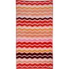 Chevron Coral Beach Towel