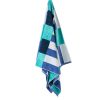 Square Blue Beach Towel