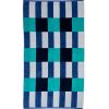 Square Blue Beach Towel