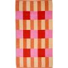 Square Pink Beach Towel