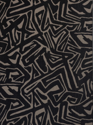 Thunderroot Coal Rug