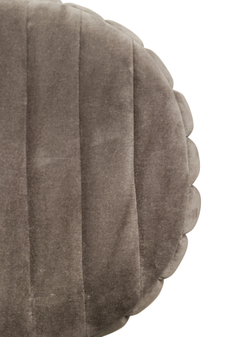 Velvet Ottoman