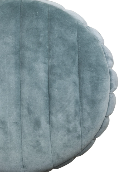 Velvet Ottoman