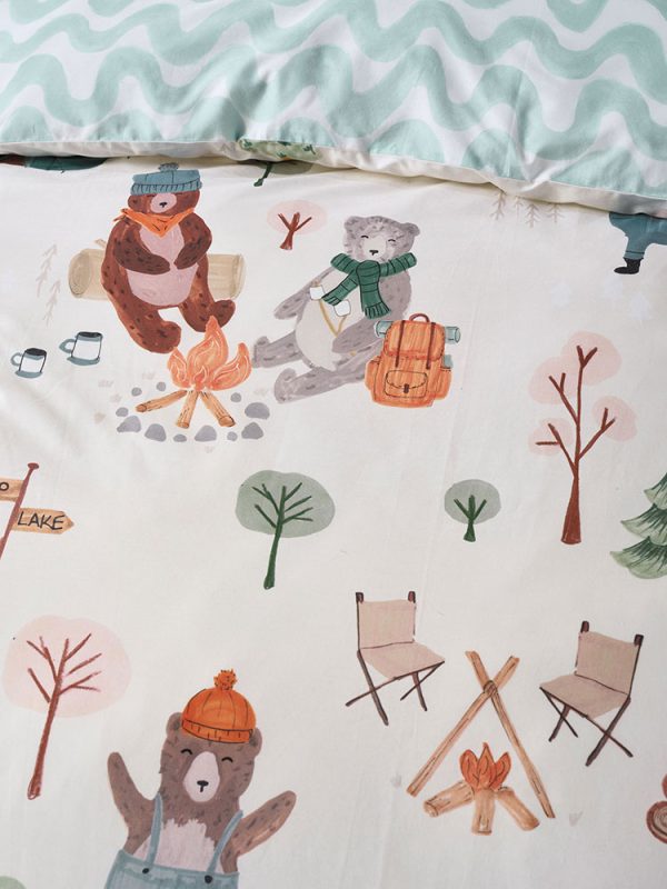 Camping Bears Duvet Set